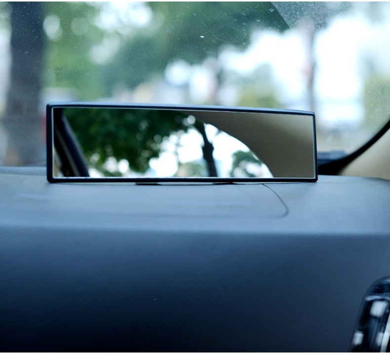 High-Definition Glass Mirror, Car Rearview Mirror, Wide-Angle Mirror with Large Field of View, Anti-Glare Flat Mirror, In-Car Auxiliary Mirror