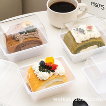 蛋糕卷包装盒加高蛋糕盒班戟瑞士卷西点甜品烘焙切块蛋糕盒批发