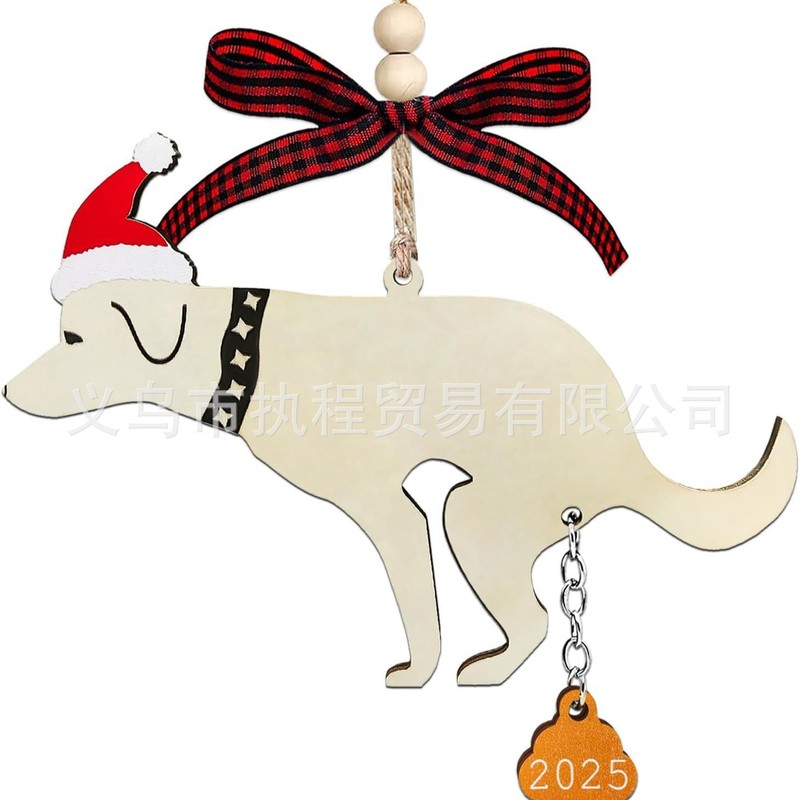 跨境爆款亚马逊趣味圣诞装饰品婚礼车Jingle My Bell圣诞礼物木质|undefined