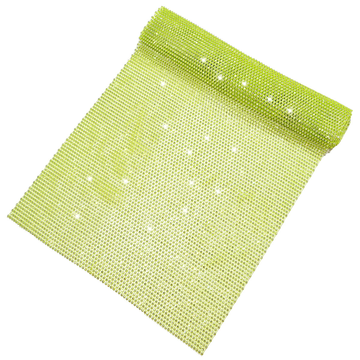Фабрика прямых продаж-AA стразы эластичная рыболовная сеть DIY обрезка аксессуары для одежды могут быть растянуты сетчатые проволочные дрель флуоресцентный зеленый