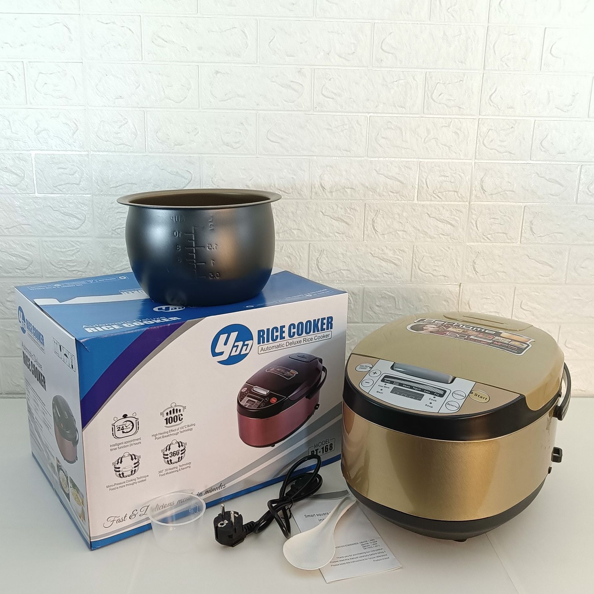 Rice cooker cross-border export 5L smart...