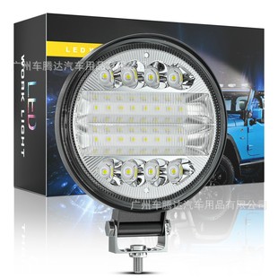 Car Led Work Light 4inch Large Vision Round 24Led 72W Headlight Off-Road Vehicle Inspection Light