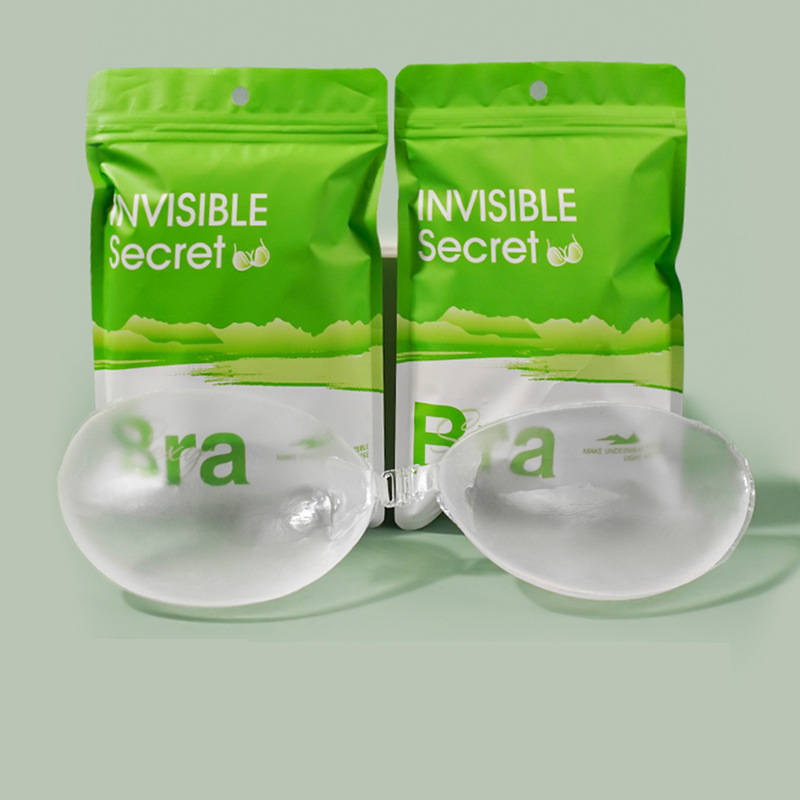 Transparent twice thick (green bag)