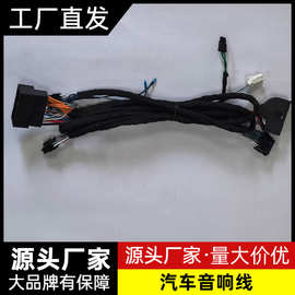 厂家直供汽车音响专用集成线束音箱车载信号传输连接线改装