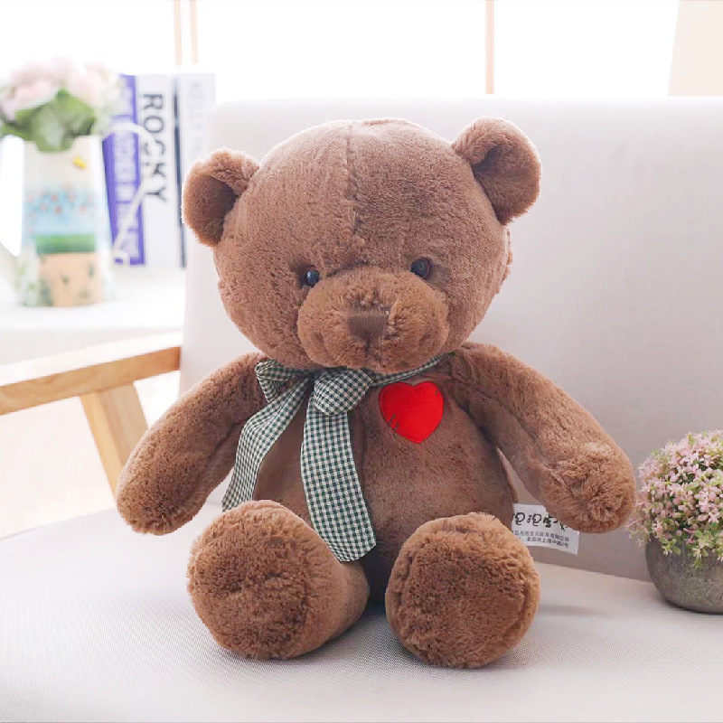 Abrazo bebé muñeca del oso lindo Belle oso de peluche de juguete oso de peluche muñeca amor oso regalo del Día de San Valentín