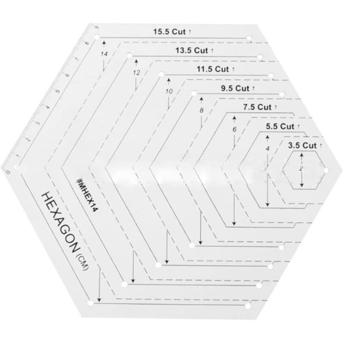 Multifunctional Sewing Patchwork Ruler Acrylic Scale Seam Allowance Scale DIY Handmade Fabric Edge Patchwork Tool