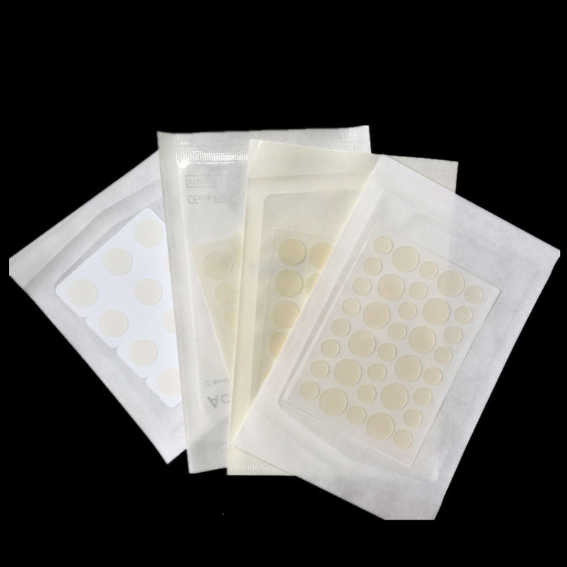 Ventas directas de fábrica 36 tabletas cabeza retrato árbol de té aceite acné parche