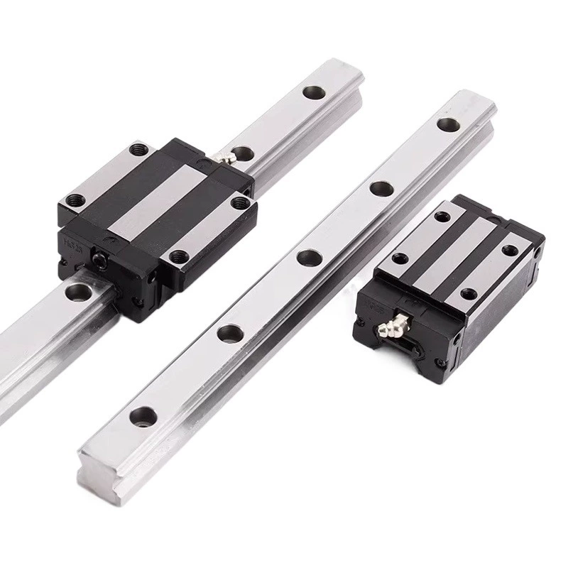 Внутренние серебряные линейные направляющие слайдер рельсы квадратные рельсы HGH HGW HG 15 20 25 30 35 CA