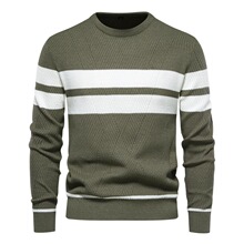 B 87939 Men's Striped Knit Sweater �l�yᘿ��� �羳�W��