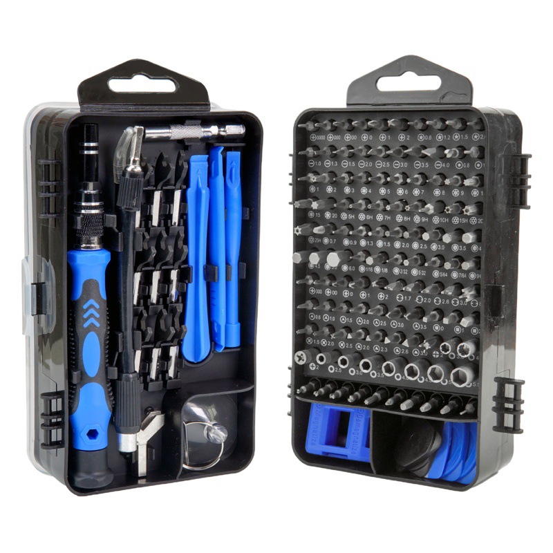 135-en-1 destornillador traje portátil Reparación de teléfonos móviles y desmontaje herramienta de limpieza 138-en-un conjunto