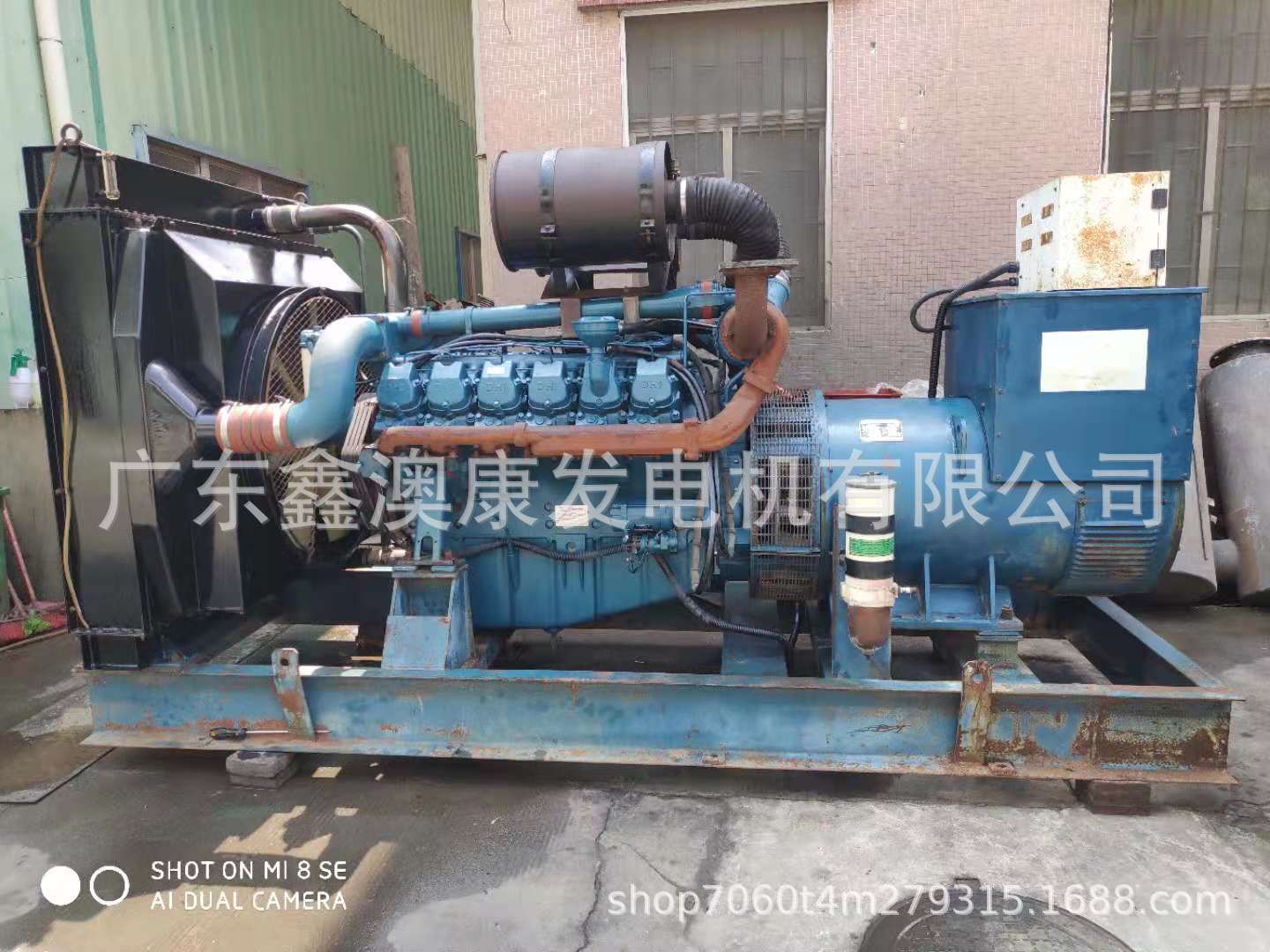 深圳罗湖桂园发电机回收