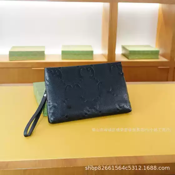 Fashionable New Genuine Leather Card Holder from GG, Embossed Initials/Wallet, Small Change Purse, Luxury Brand-Inspired Koo Family Boutique, Export Quality Handheld Bag