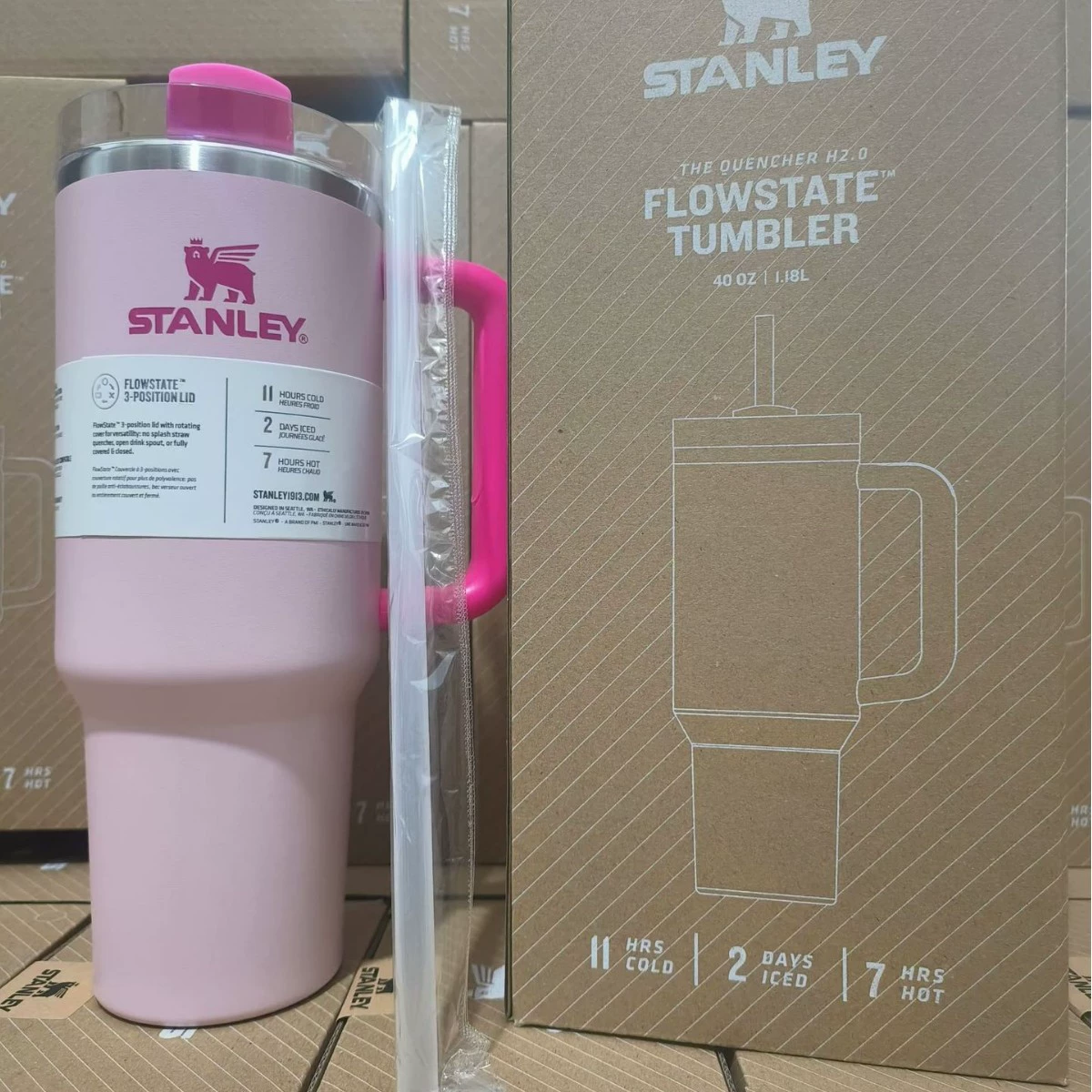 Объёмный термостакан 40 oz (1,18 л), большой изолированный стакан, множество цветов