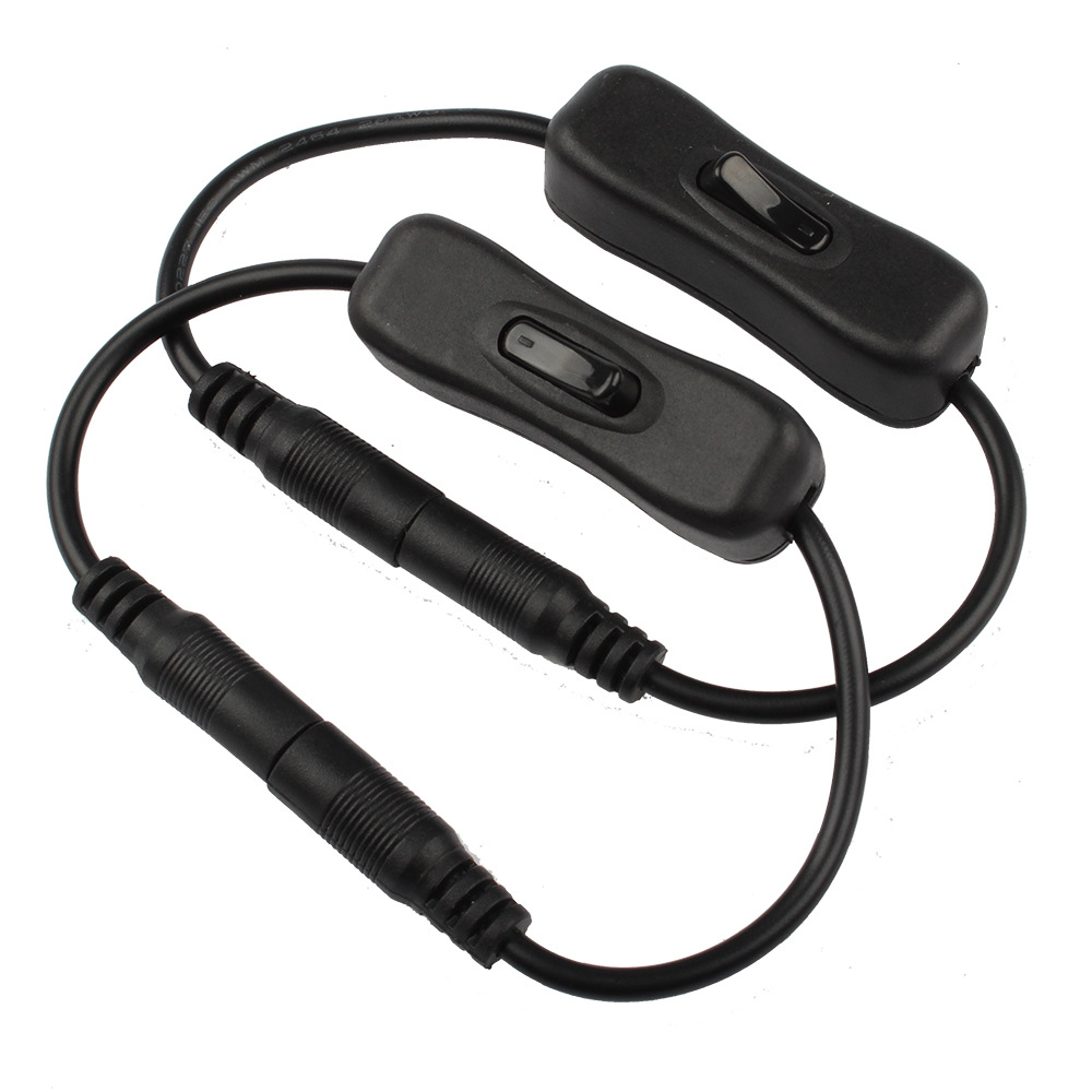 DC Switch Wire DC Switch Wire 5.5*2.1 DC Switch Wire LED Strip Switch Wire Black Large Quantity