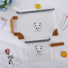 科目分类文件收纳学生分类大容量试卷书学习ins韩式文件袋