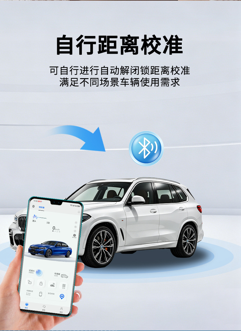 Original Factory Car Modification Key for Bmw Semi-Smart Card Key to One-Button Start
