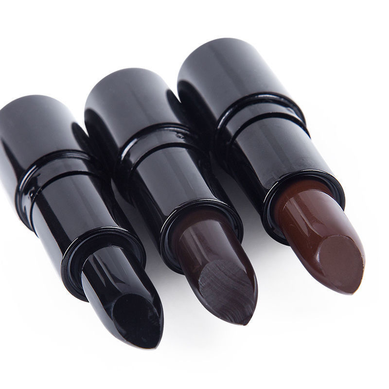 Washable hair dye for gray hair, brown black lipstick, hair dye brush 5