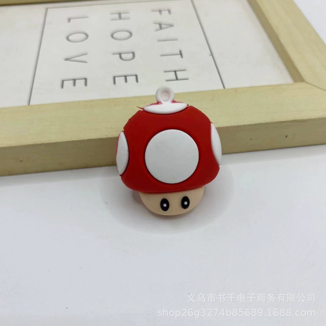 Mario, cartoon keychain, small bag, pendant