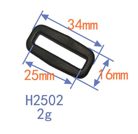 Venta directa de fábrica de hebillas cuadradas de plástico en blanco y negro en stock, hebillas rectangulares, hebillas de dos niveles, hebillas de ajuste para correas, hebillas de plástico a presión.