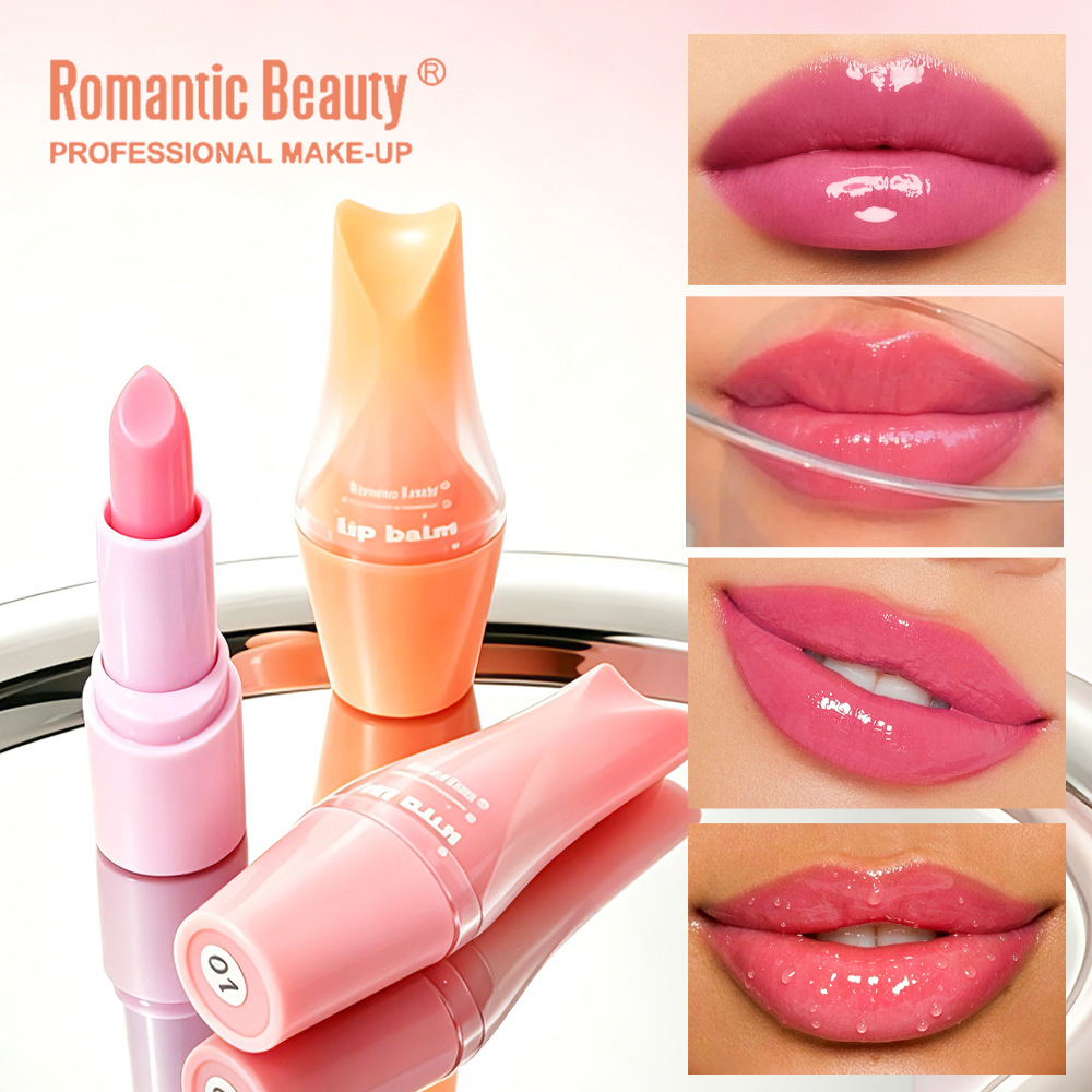El lápiz labial transfronterizo de cambio de color es caliente, fácil de colorear, esmalte de labios humectante, no es fácil de tocar, lápiz labial de cambio de color duradero. image 1