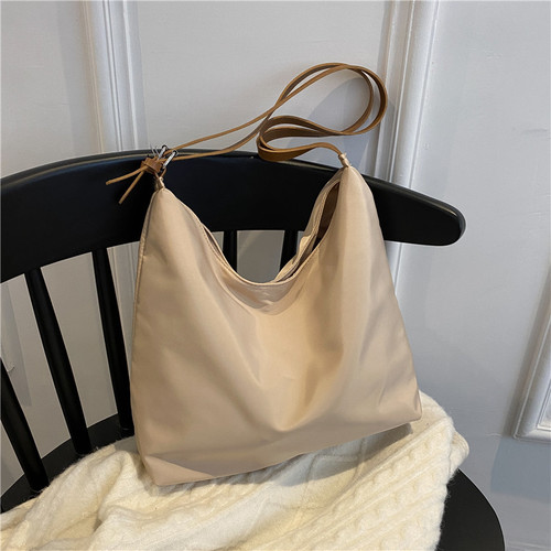 Simple Fashion Bag  New Trendy Canvas Bag Women's Crossbody Bag College Student Class Bag Women's Shoulder Tote Bag