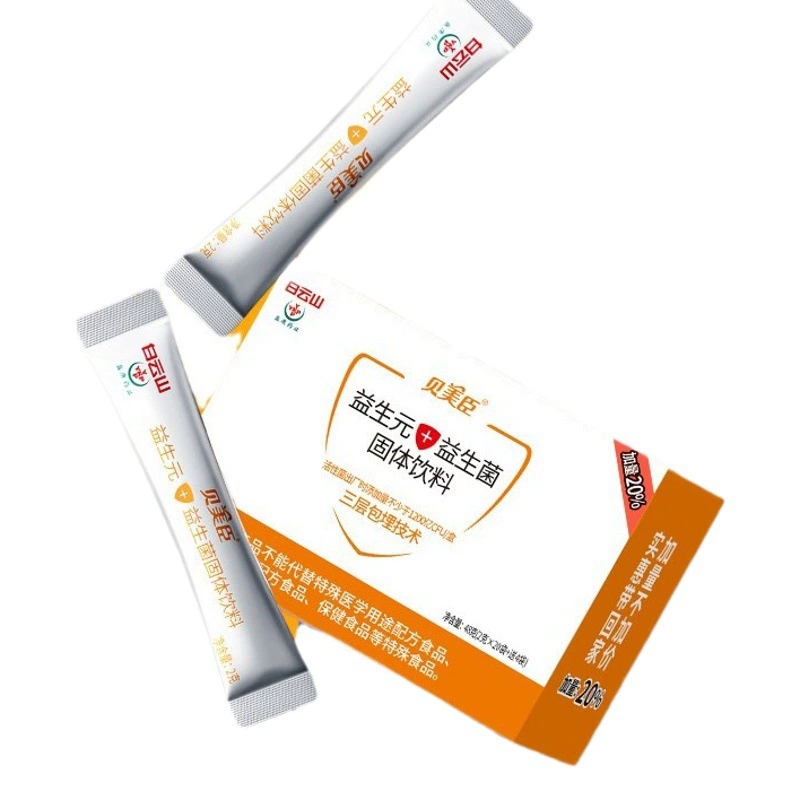 Bemeichen Baiyun Mountain Пребиотик Твердый напиток для взрослых и детей желудок для взрослых и взрослых женщин 24 мешка/коробка