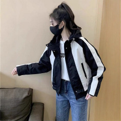 冲锋衣外套女2025春秋新款时尚宽松休闲小个子百搭夹棉夹克上衣