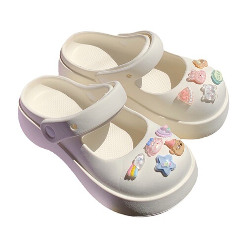 Cartoon Cute 3D Cartoon Bear and Rabbit Hole Shoes Accessory Girl Shoes Decorative Flowers Shoe Clips