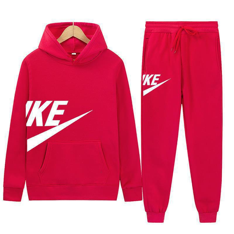 Sweatshirt set for autumn and winter with printed letters, fashionable European and American casual fitness sportswear, cross-border unisex hoodie set Sweatshirt set for autumn and winter with printed letters, fashionable European and American casual fitness sportswear, cross-border unisex hoodie set