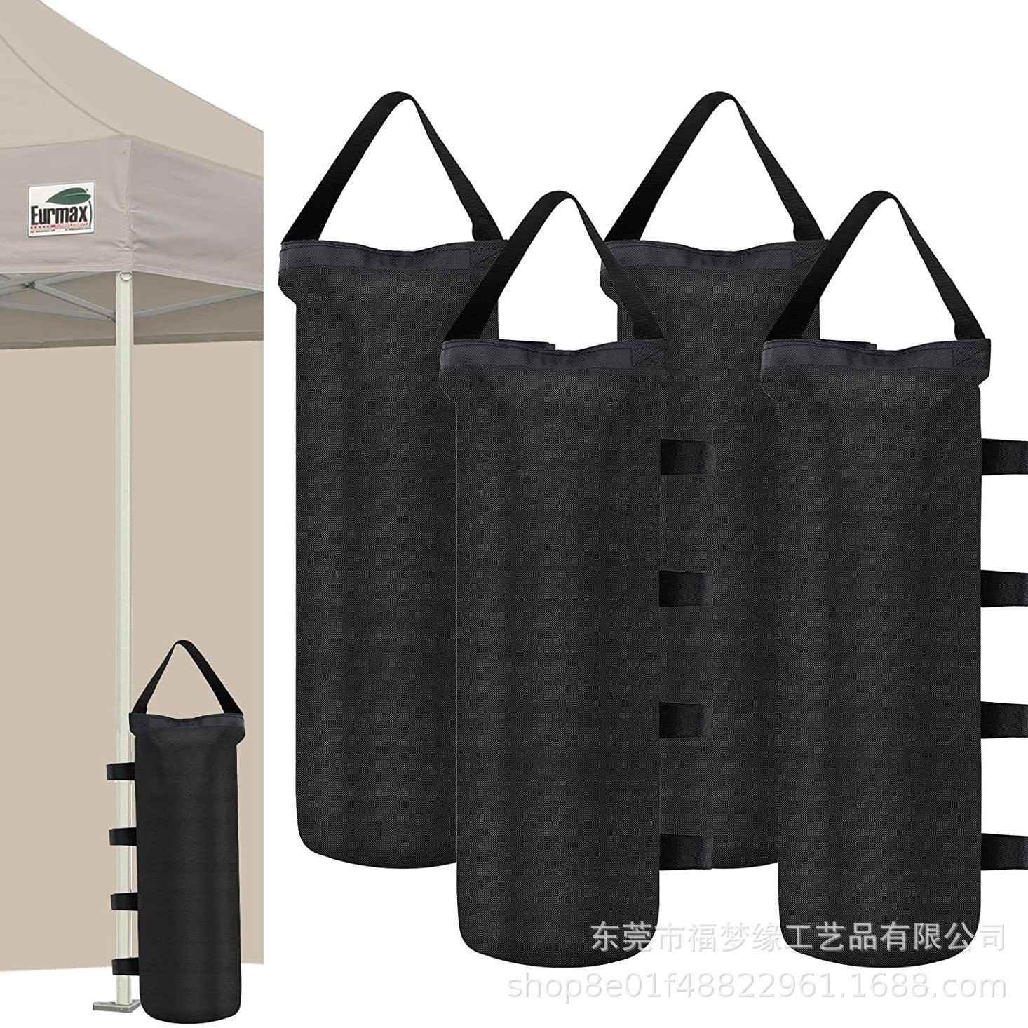 户外遮阳帐篷雨棚遮阳大棚庭院凉亭绑袋固定沙袋