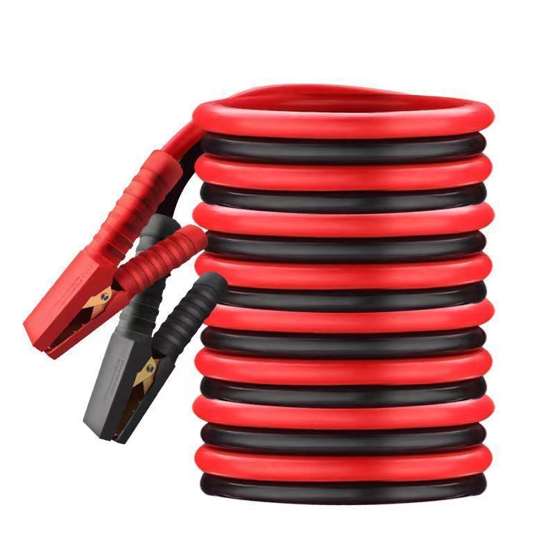 All-in-one Clip Safety Protective Cover Fire Wire Car Battery Emergency Battery Wire Pure Copper Power Supply Fire Wire Set