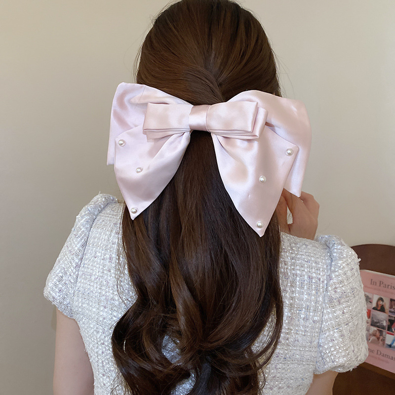 Women's Elegant Bow Knot Cloth Hair Clip display picture 10