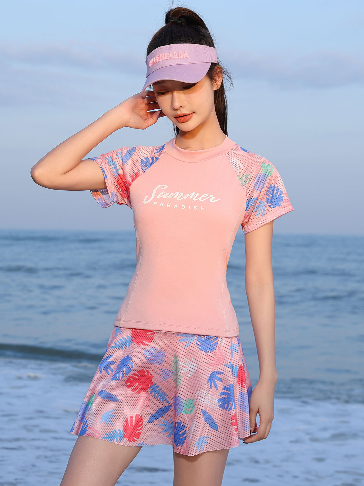 trajes de baño Hurun damas 2024 nuevo conservador burbujas de aguas termales pequeñas niñas grasas trajes de baño de adelgazamiento deportivos