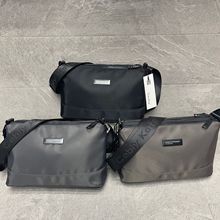 2025新款潮男休闲方包时尚大容量牛津布单肩斜挎包韩版多功能户外