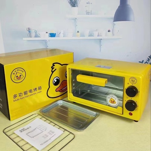 Little Yellow Duck electric oven 12L baking heating household electric oven mini gift small appliances multi-function small oven