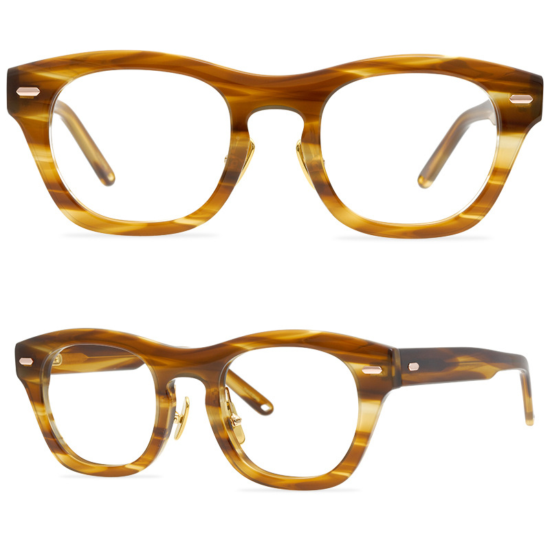Retro transparent glasses