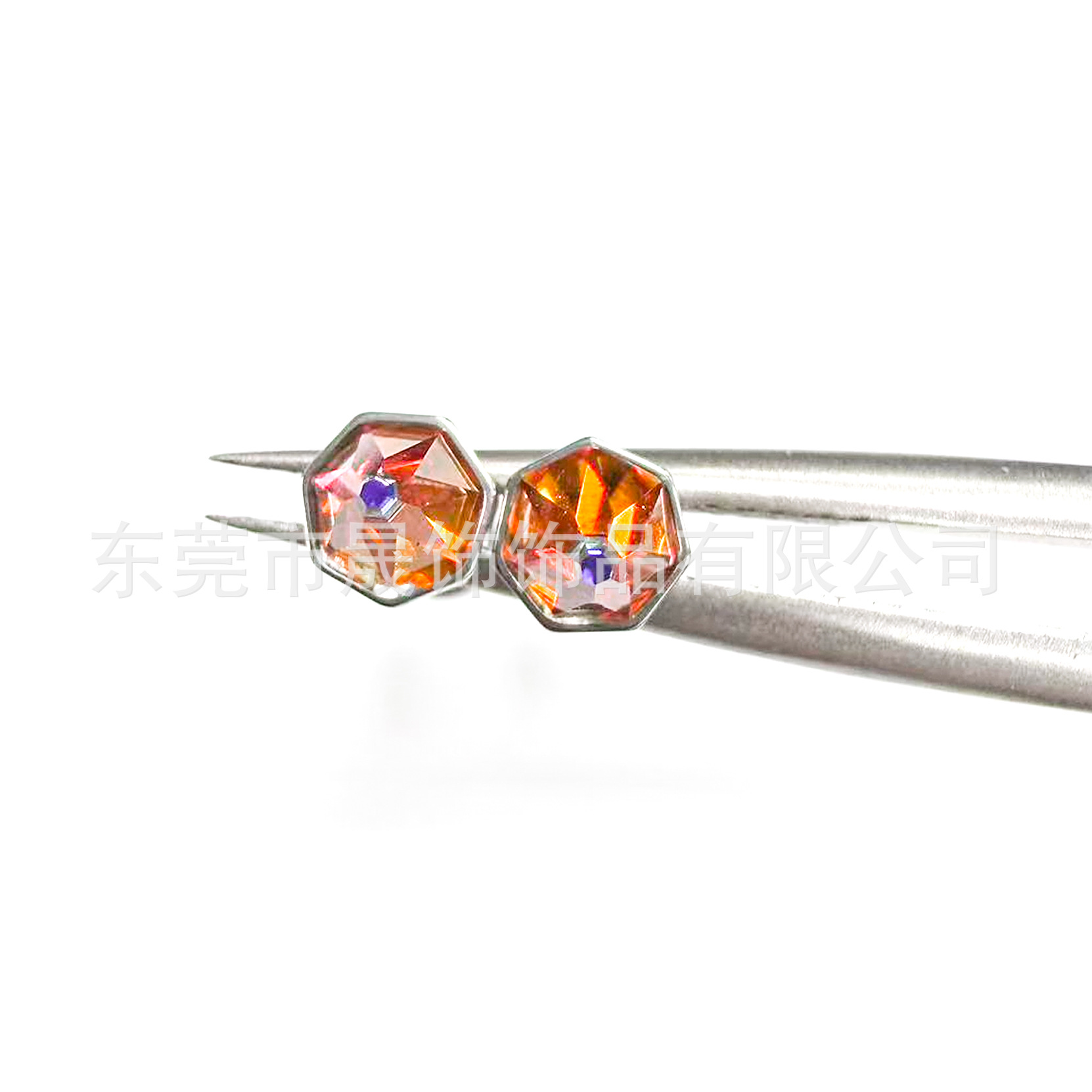 F136 Titanium 华子尖锥 Ear Stud 施华洛 Tragus 钉恶魔钉 G23 Implant Grade Titanium Labret Stud Piercing Jewelry