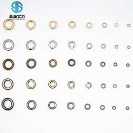 厂家箱包鞋帽五金配件空心圆形鸡眼扣 鞋带气眼各尺寸现货