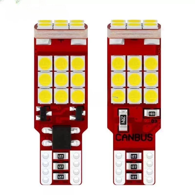 Производители поставляют автомобильные светодиодные фонари заднего хода T15 3030 с декодированием, задние фонари, указатели поворота, небольшие фонари для мотоциклов