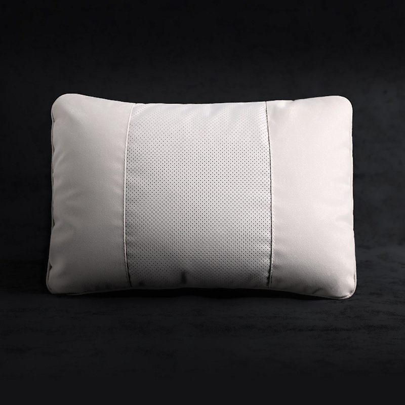 펀칭 마이바흐(양가죽/바이오 벨벳 라이너) 요추 지지대 - 아이디얼 화이트