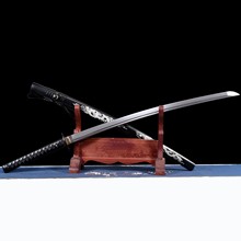 日本刀龙泉刀剑冷兵器防身武器长款太刀武士长刀katana打刀未开刃