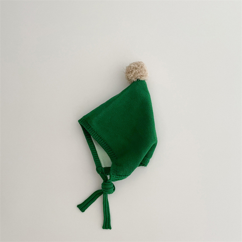 08_毛球尖尖帽绿