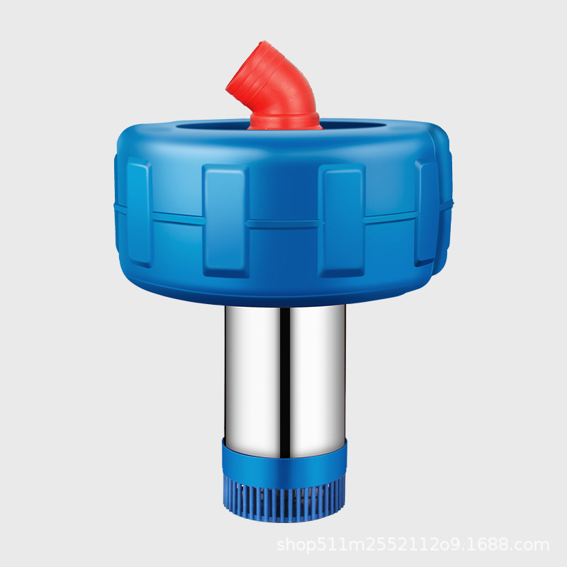 Bomba de agua flotante de alta potencia de 220V para la cría de peces de acero inoxidable completamente automática de estanque oxigenador