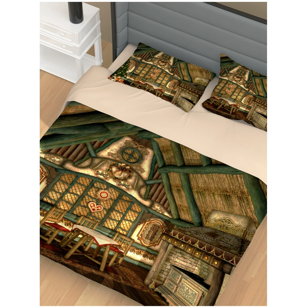 (Cross-border trading), duvet cover, comfortable set, bedding, 3 piece set