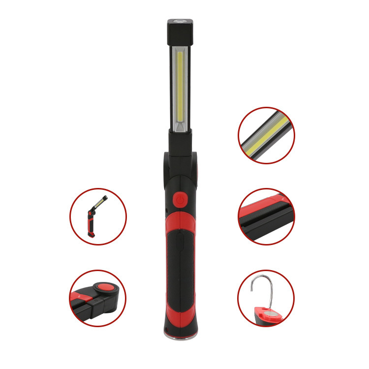 Comprehensive Collection of Auto Repair Work Lights: Strong Light and Strong Magnetic Repair Lights, Led Lighting Lights, Rechargeable Anti-Drop Car Inspection Lights