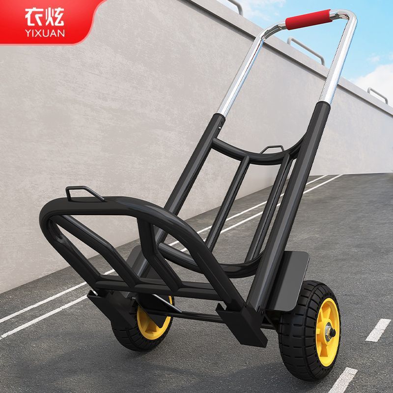 拉水桶小拉车买莱手拉车老年人纯净水桶拉杆车煤气罐桶装水矿泉水