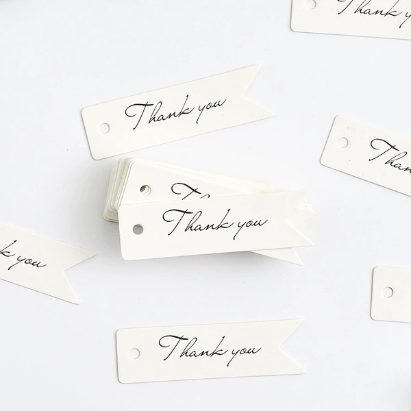 Thankyou (big) 10 white sheet 7*2