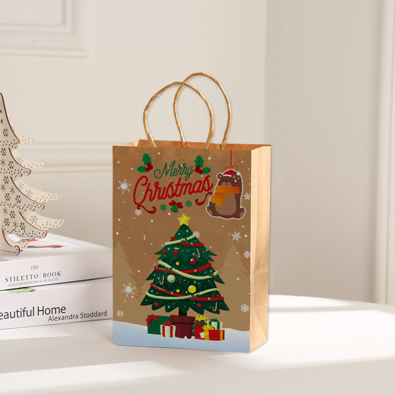 クリスマスパーティーのギフトバッグサンタクロースのギフト包装ハンドバッグクリスマスイブクリスマスキャンディー包装袋|undefined