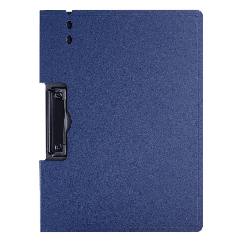 Kaba oso suministros de oficina Vertical Horizontal Secretario clip Carpeta de clip A4 libro de datos prueba de almacenamiento de papel clip Pad