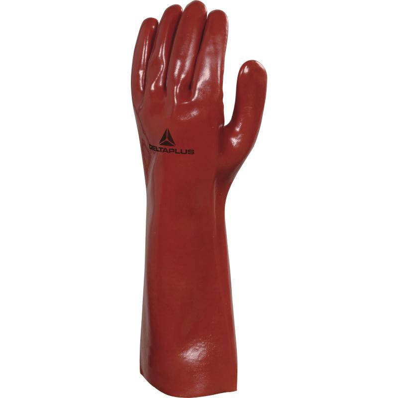 Delta 201402 PVC601 guantes químicos 735 guantes de trabajo guantes de 40 cm de azufre reforzado